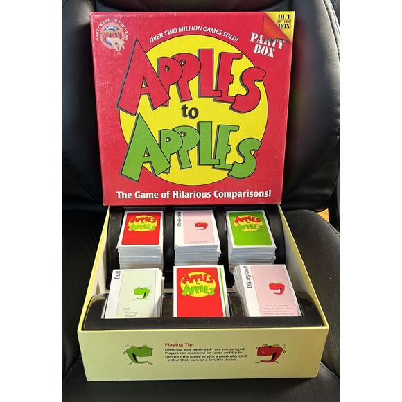 Other - Apples to Apples Party‎ Box - The Game of Hilarious Comparisons! Over 500 Cards!